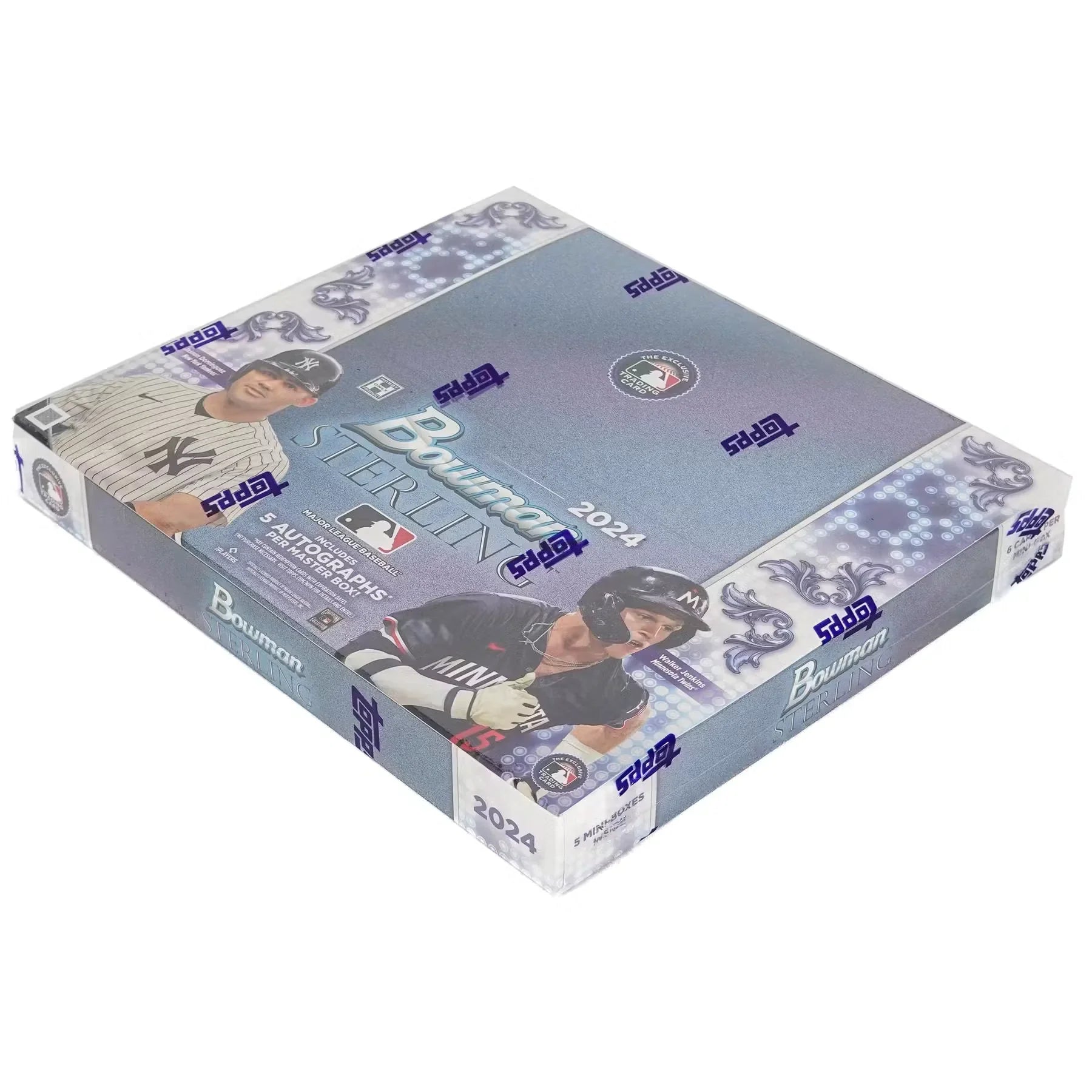2024 Bowman Sterling Baseball Hobby Box (Ships Sealed Only)