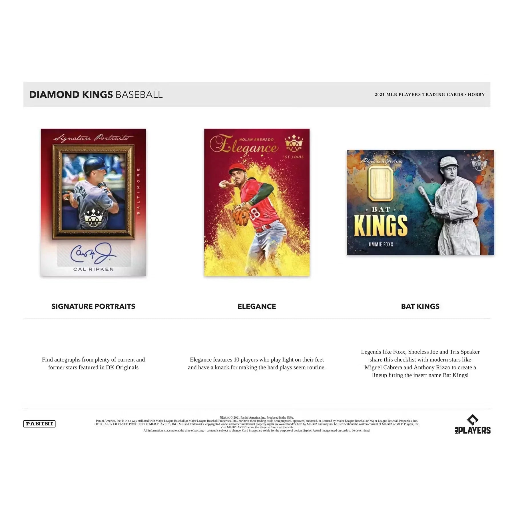 2021 Panini Diamond Kings Baseball Hobby Box (Ships Sealed Only)