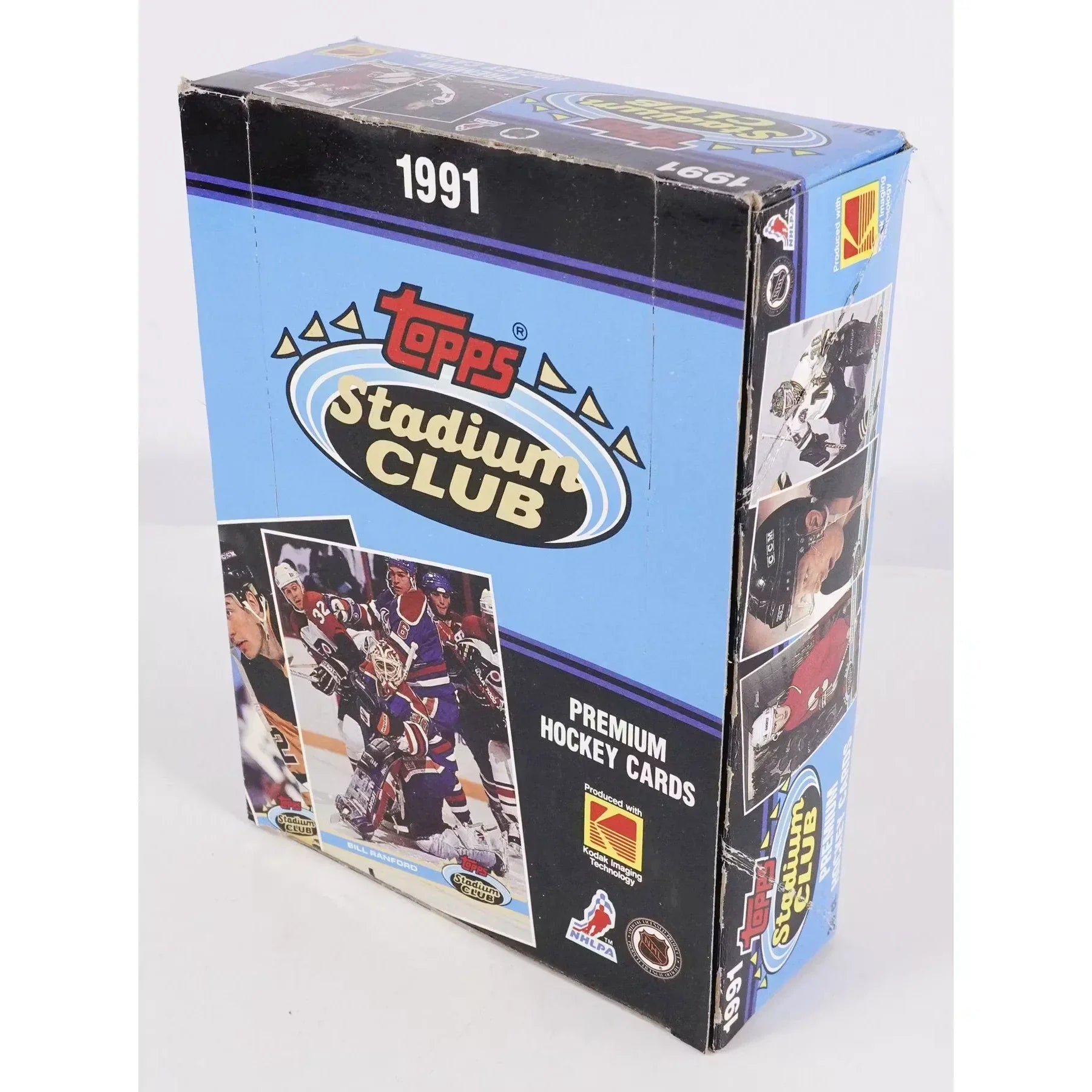 1991-92 Topps Stadium Club Hockey Hobby Box (Ships Sealed Only)