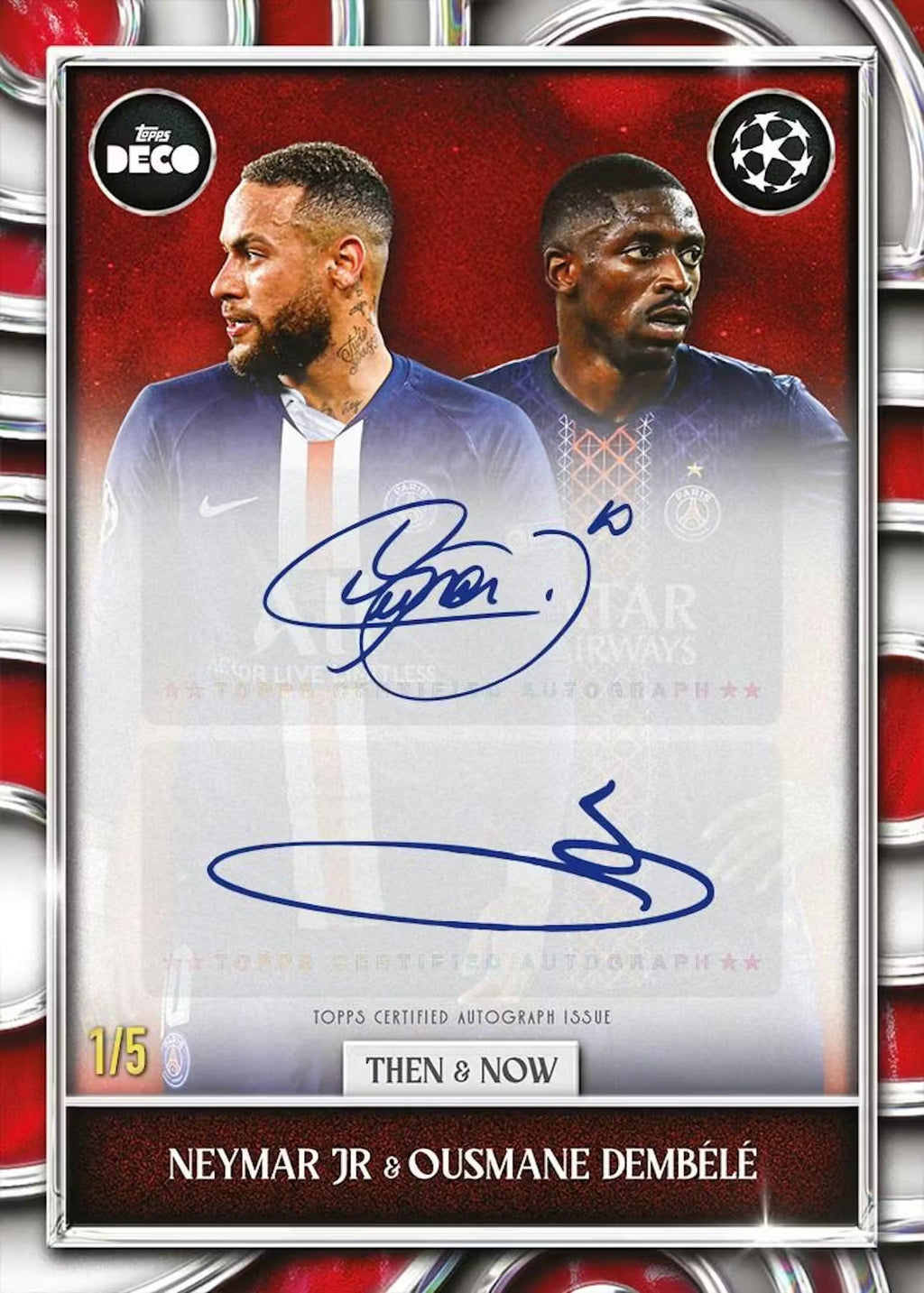 2025-26 Topps Deco UEFA Club Competitions Soccer Hobby Trading Cards