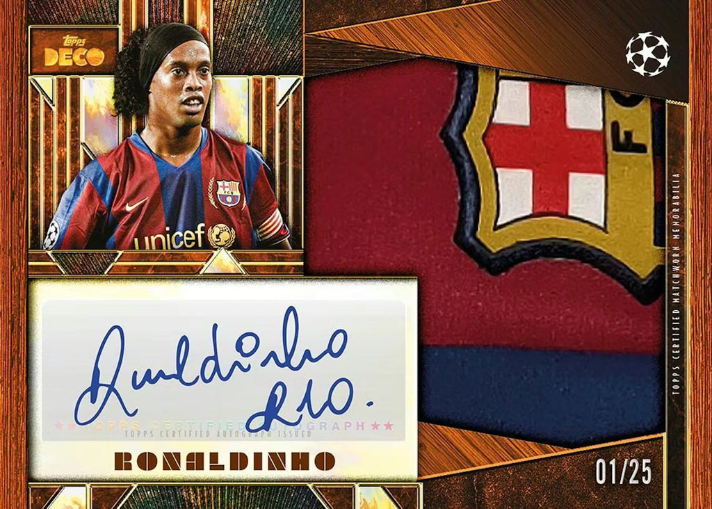 2025-26 Topps Deco UEFA Club Competitions Soccer Hobby Trading Cards