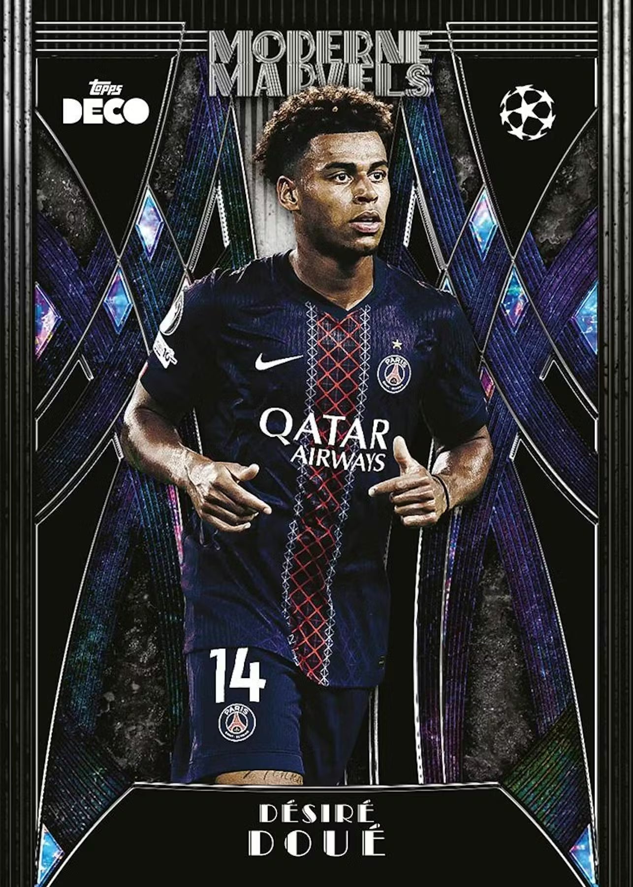 2025-26 Topps Deco UEFA Club Competitions Soccer Hobby Trading Cards
