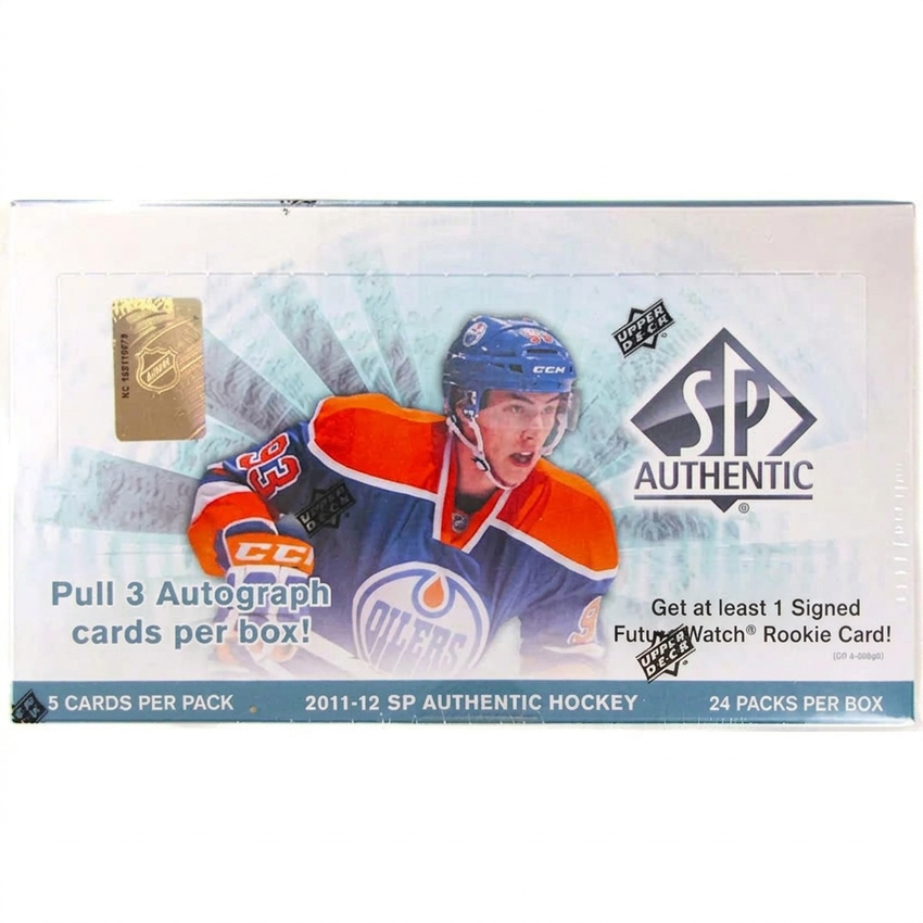 2011 12 Upper Deck SP Authentic Hockey Hobby Box (Ships Sealed Only)