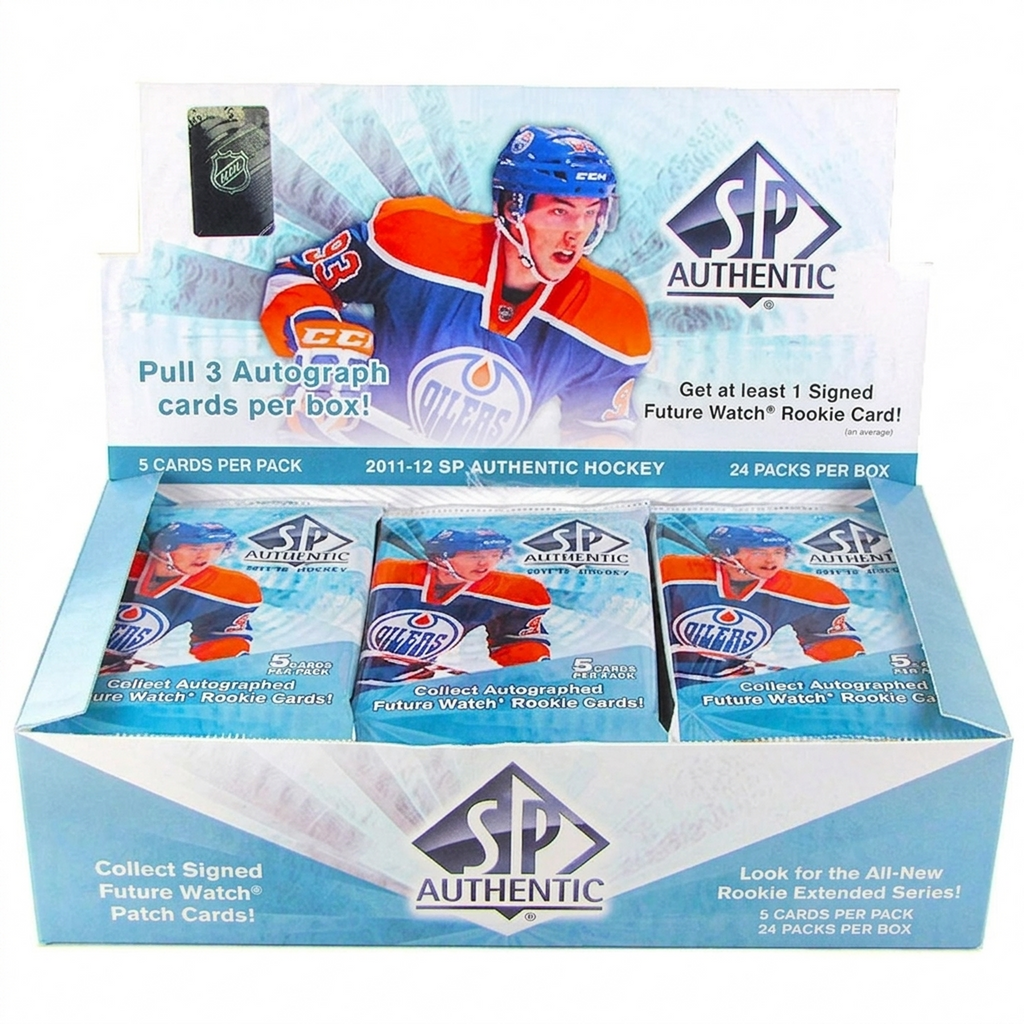 2011 12 Upper Deck SP Authentic Hockey Hobby Box (Ships Sealed Only)