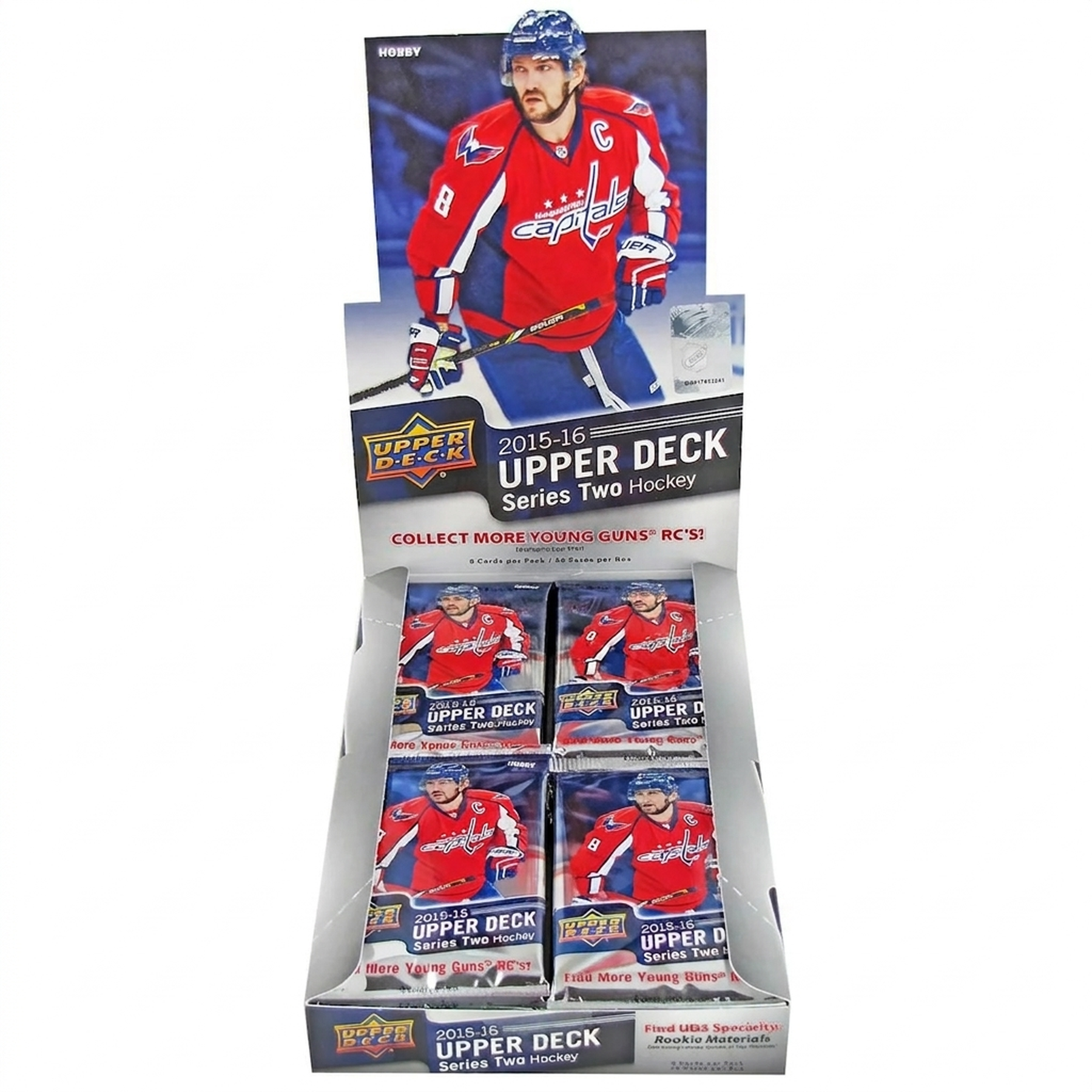 2015 16 Upper Deck Series 2 Hockey Hobby Box (Ships Sealed Only)