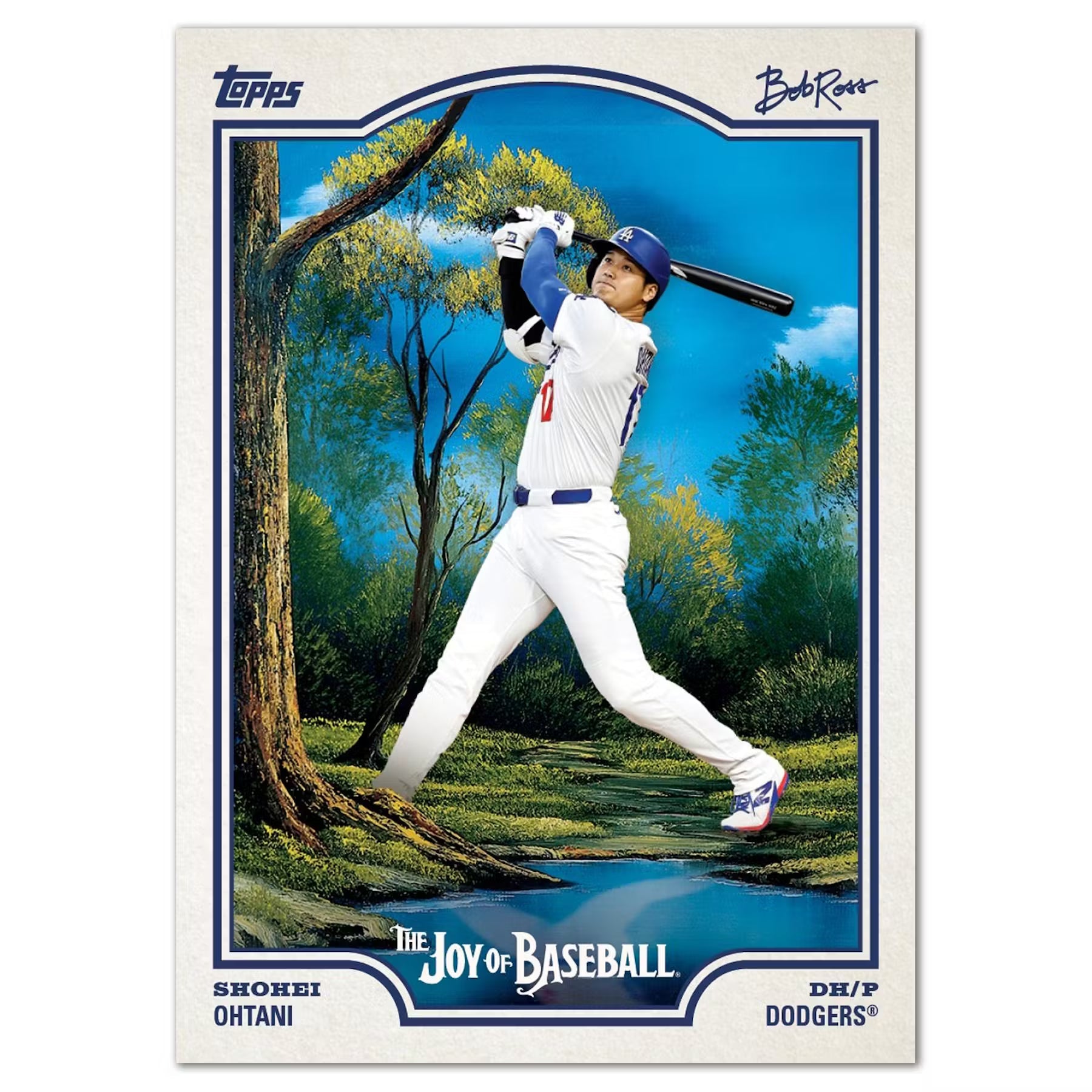 2025 Topps x Bob Ross The Joy of Baseball Collectors Edition Trading Cards