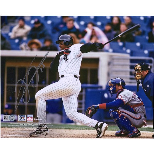 Frank Thomas Chicago White Sox Fanatics Authentic Autographed 8" x 10" Hitting Photograph