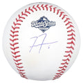 Freddie Freeman Los Angeles Dodgers Autographed Fanatics Authentic 2025 World Series Logo Baseball