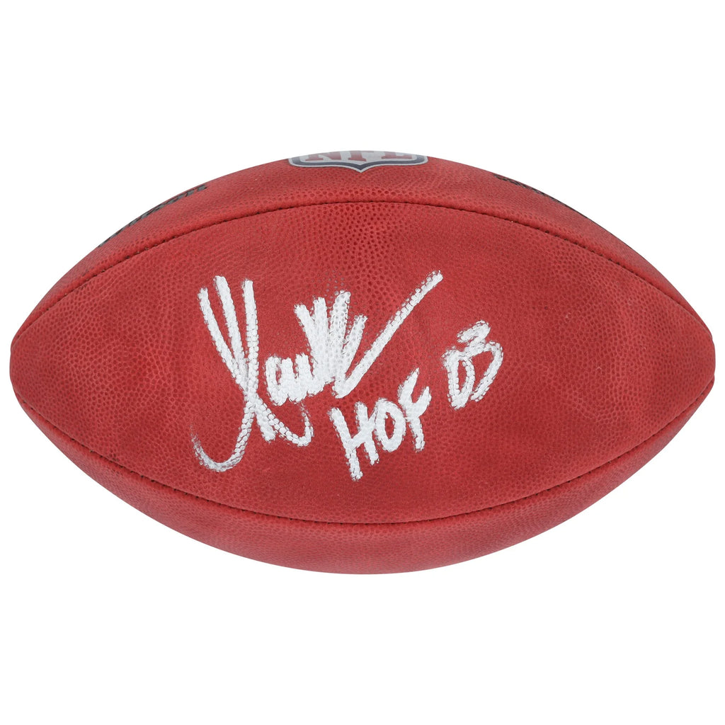 Marcus Allen Signed Raiders Football | HOF 03 Inscription