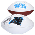 Luke Kuechly Signed Panthers Football | Franklin White Panel