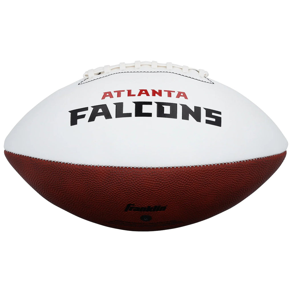 Drake London Signed Falcons Football | Rise Up Inscription