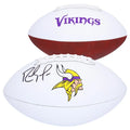Randy Moss Signed Minnesota Vikings Football | White Panel