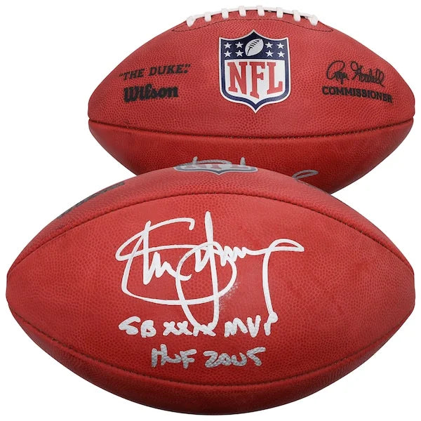Steve Young Signed San Francisco 49ers Football | SB XXIX MVP Inscription