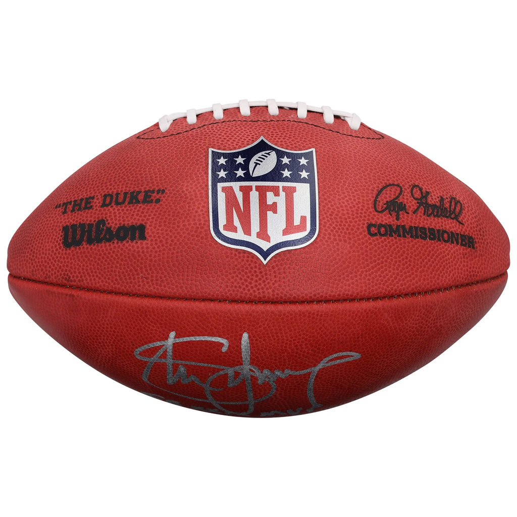 Steve Young Signed San Francisco 49ers Football | SB XXIX MVP Inscription