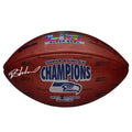 Rashid Shaheed Signed Super Bowl LX Champions Football | Seattle Seahawks