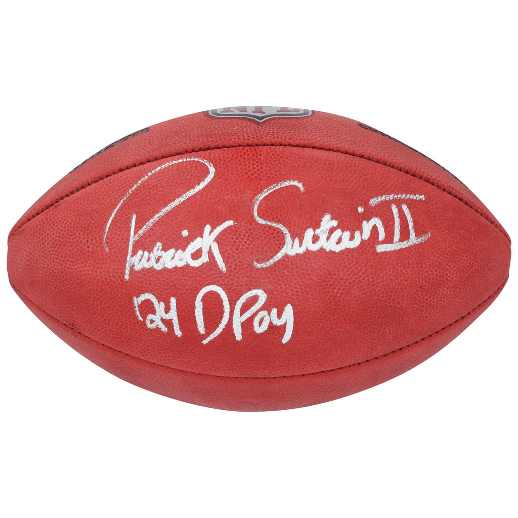 Patrick Surtain II Signed Broncos Football 2024 DPOY Inscription