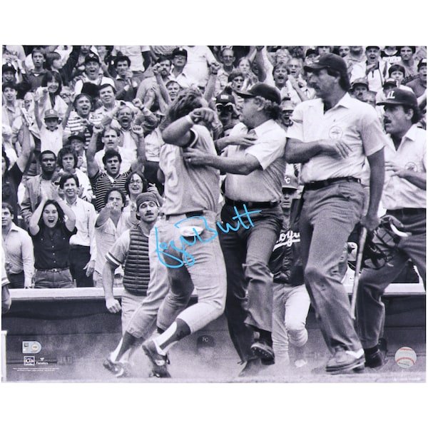 George Brett Kansas City Royals Autographed Fanatics Authentic 16" x 20" Batting Stance Photograph