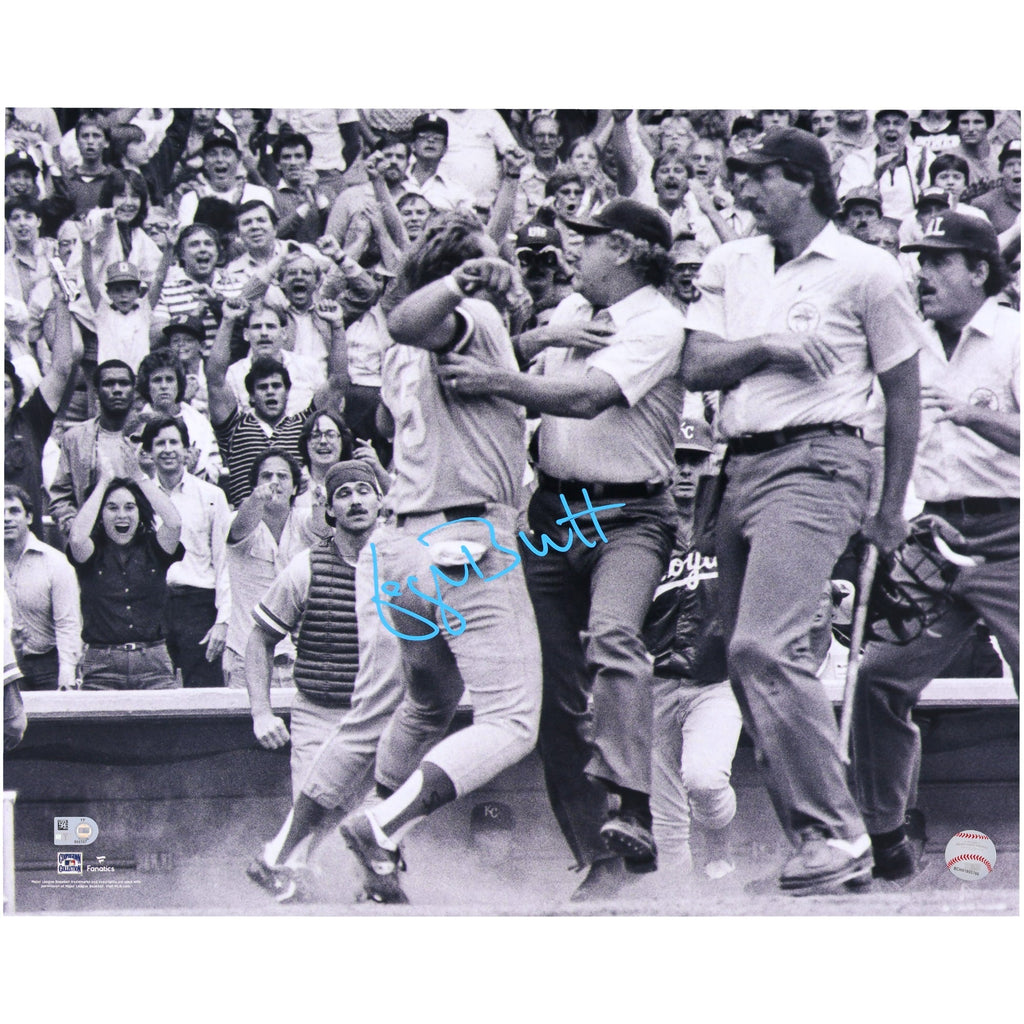 George Brett Kansas City Royals Autographed Fanatics Authentic 16" x 20" Batting Stance Photograph