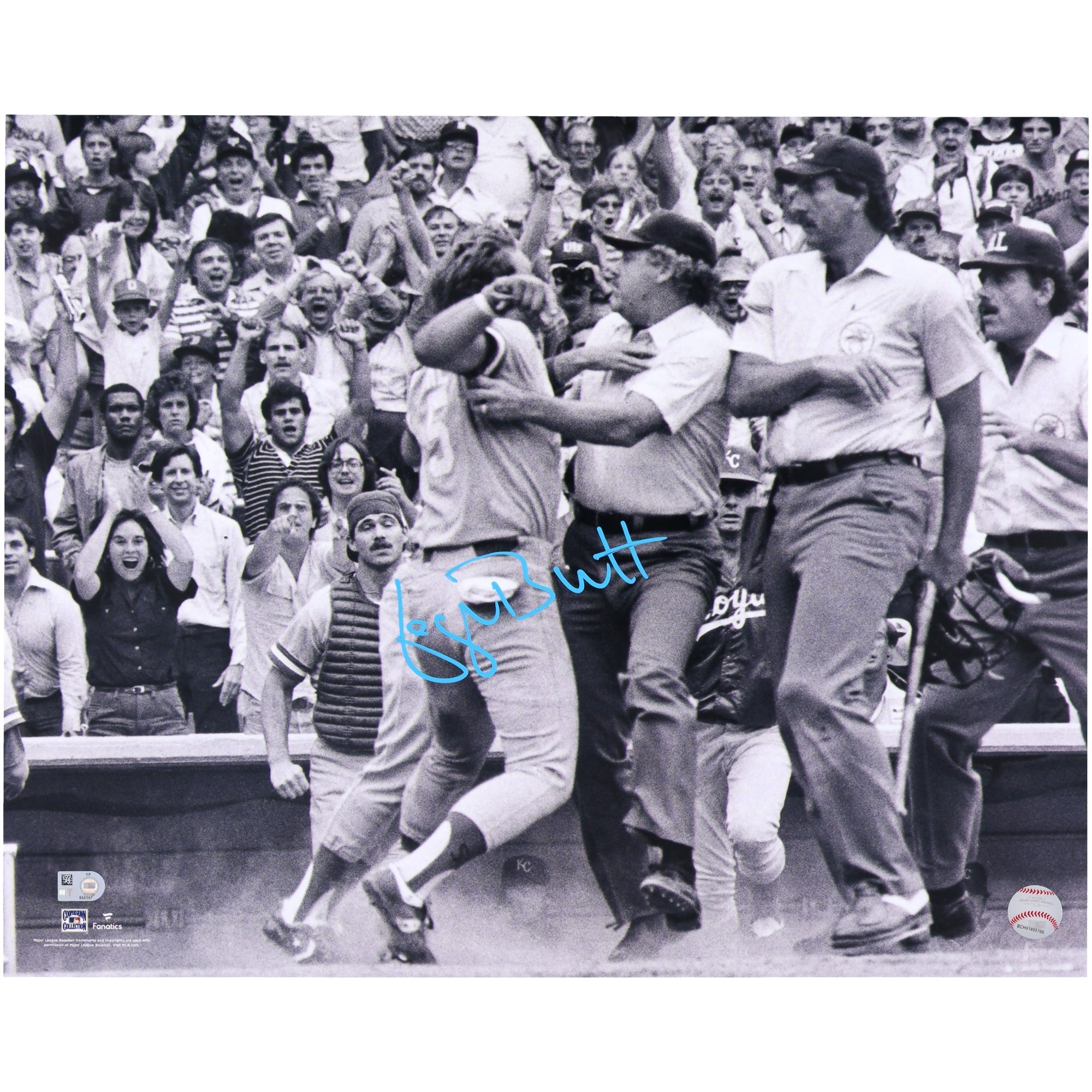 George Brett Kansas City Royals Autographed Fanatics Authentic 16" x 20" Batting Stance Photograph