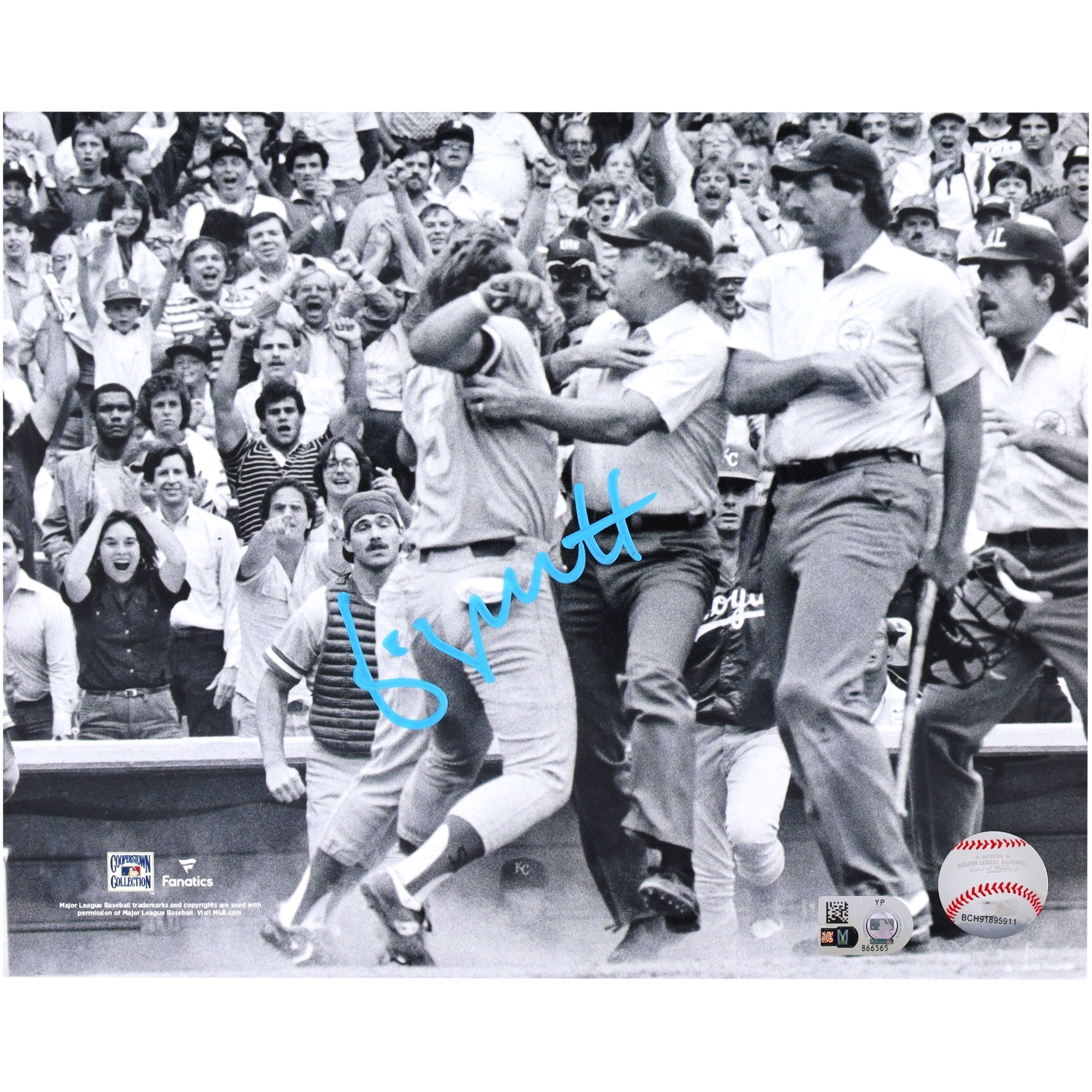 George Brett Kansas City Royals Autographed Fanatics Authentic 8" x 10" Batting Stance Photograph