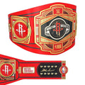 Hakeem Olajuwon Houston Rockets Autographed Fanatics Authentic WWE Legacy Title Belt