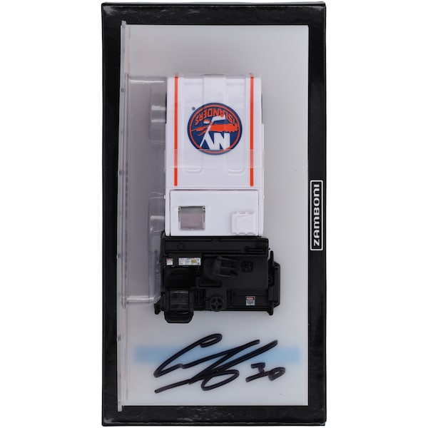 Ilya Sorokin New York Islanders Autographed Fanatics Authentic 1:43 Scale Die-Cast Zamboni
