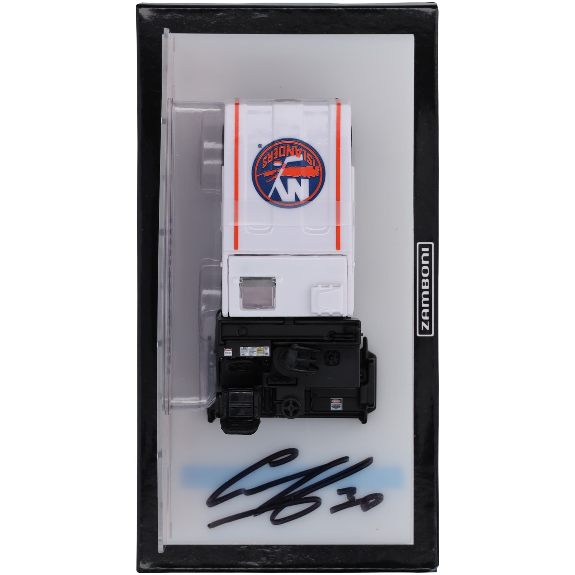 Ilya Sorokin New York Islanders Autographed Fanatics Authentic 1:43 Scale Die-Cast Zamboni