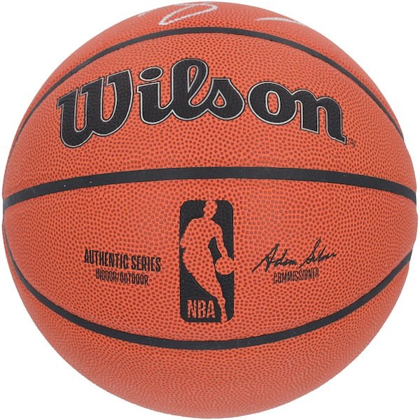 Jaime Jaquez Jr. Miami Heat Autographed Fanatics Authentic Wilson Authentic Series Indoor/Outdoor Basketball