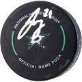 Jake Oettinger Dallas Stars Autographed Fanatics Authentic Official NHL Game Puck