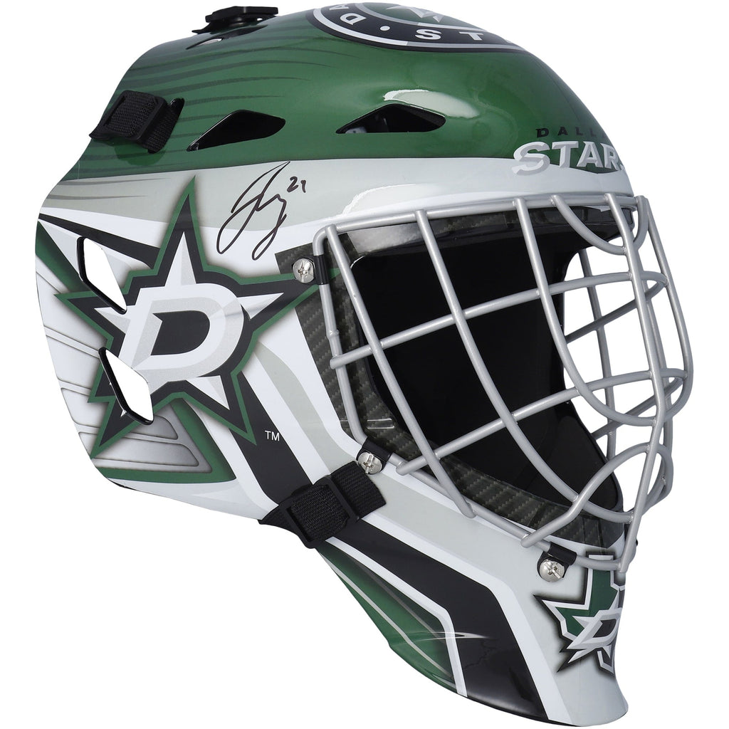 Jake Oettinger Dallas Stars Fanatics Authentic Autographed Replica Goalie Mask
