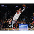 Jalen Brunson New York Knicks Autographed Fanatics Authentic 16" x 20" Layup in White Photograph