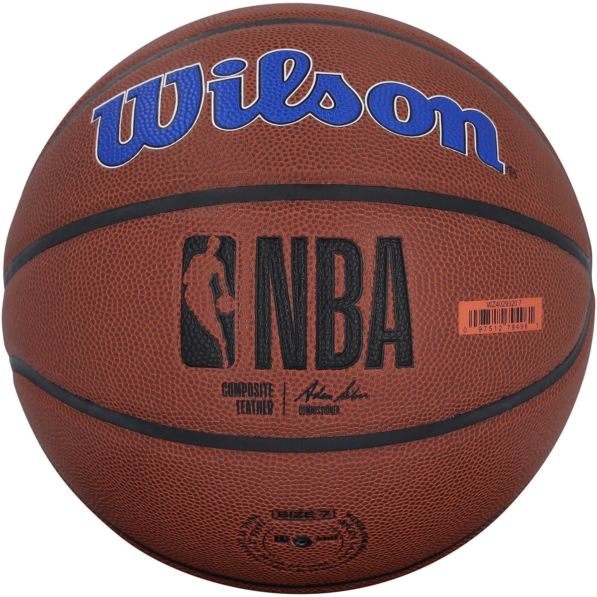 Jalen Brunson New York Knicks Autographed Fanatics Authentic Wilson Alliance Team Logo Basketball