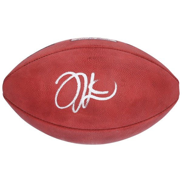 Jalen Hurts Philadelphia Eagles Autographed Fanatics Authentic Super Bowl LIX Wilson Duke Football