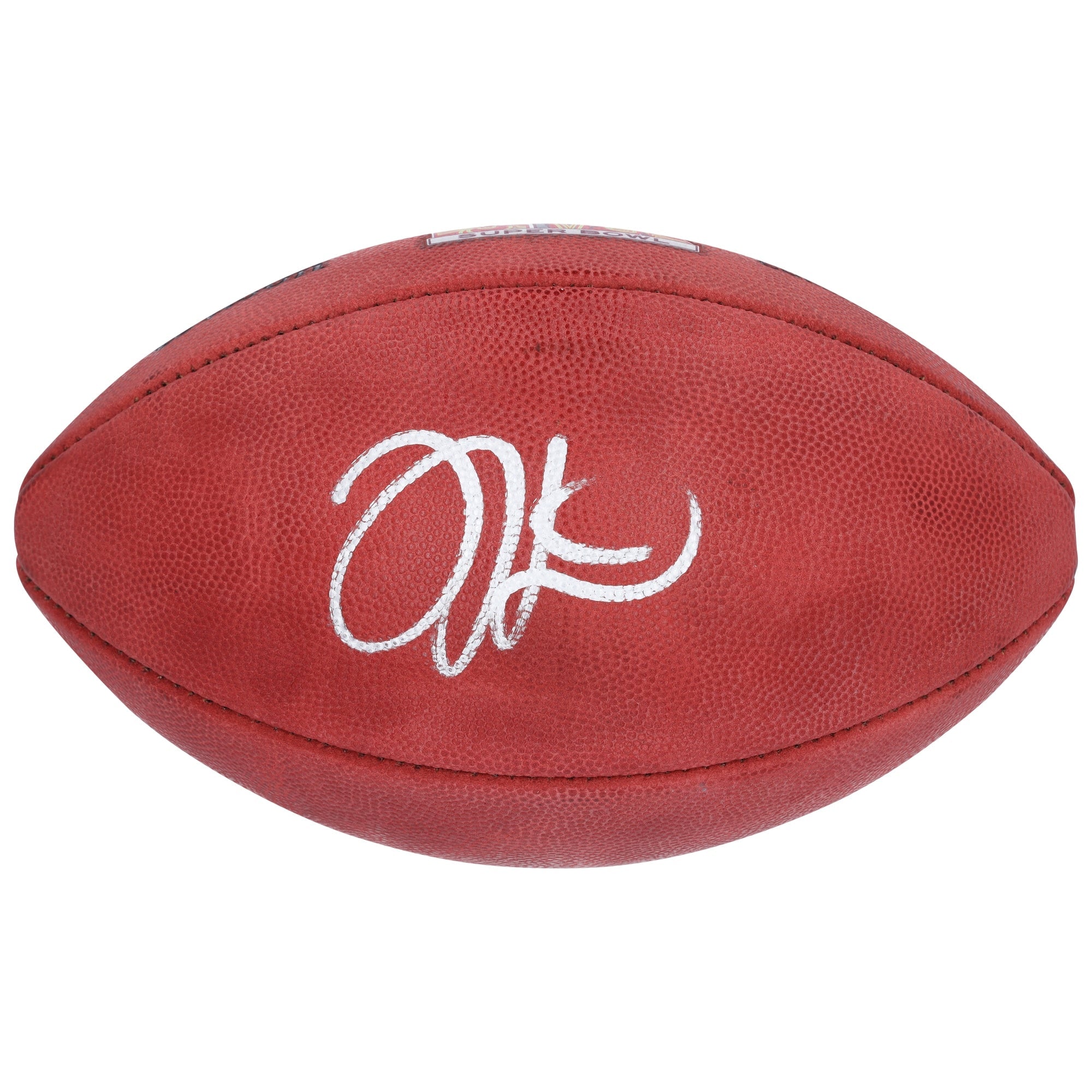 Jalen Hurts Philadelphia Eagles Autographed Fanatics Authentic Super Bowl LIX Wilson Duke Football