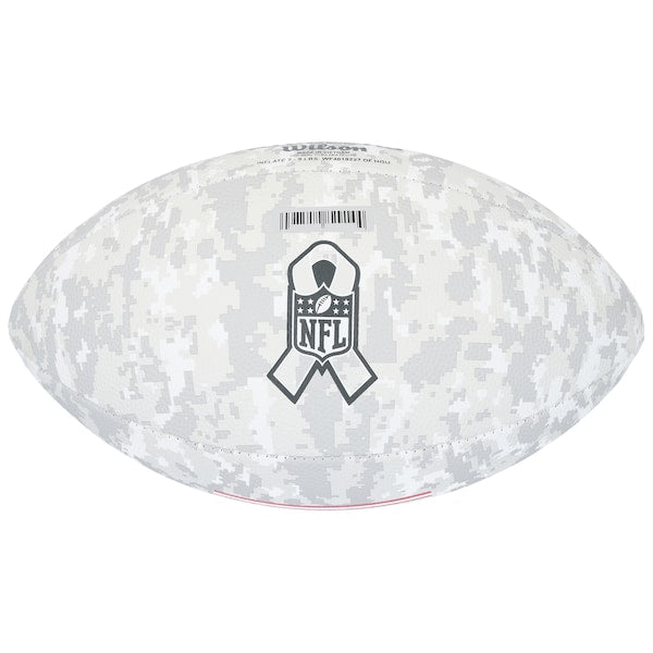 Jalen Hurts Philadelphia Eagles Autographed Fanatics Authentic Wilson 2024 Salute To Service Football
