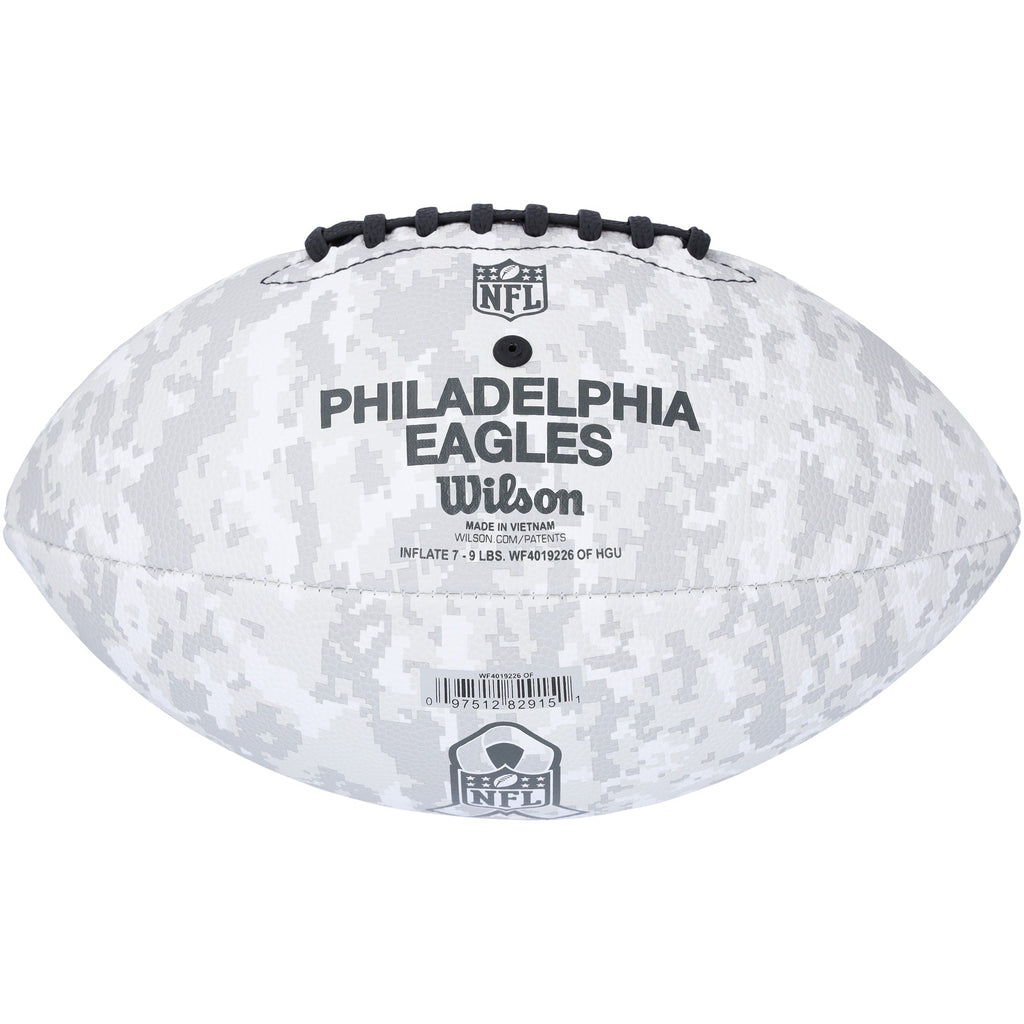Jalen Hurts Philadelphia Eagles Autographed Fanatics Authentic Wilson 2024 Salute To Service Football