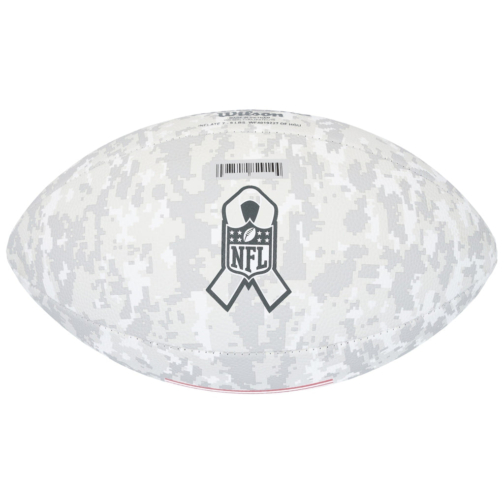 Jalen Hurts Philadelphia Eagles Autographed Fanatics Authentic Wilson 2024 Salute To Service Football