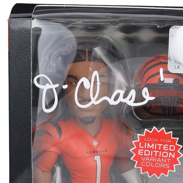 Ja'Marr Chase Cincinnati Bengals Autographed Fanatics Authentic GameChangers Series 1 6" Figurine
