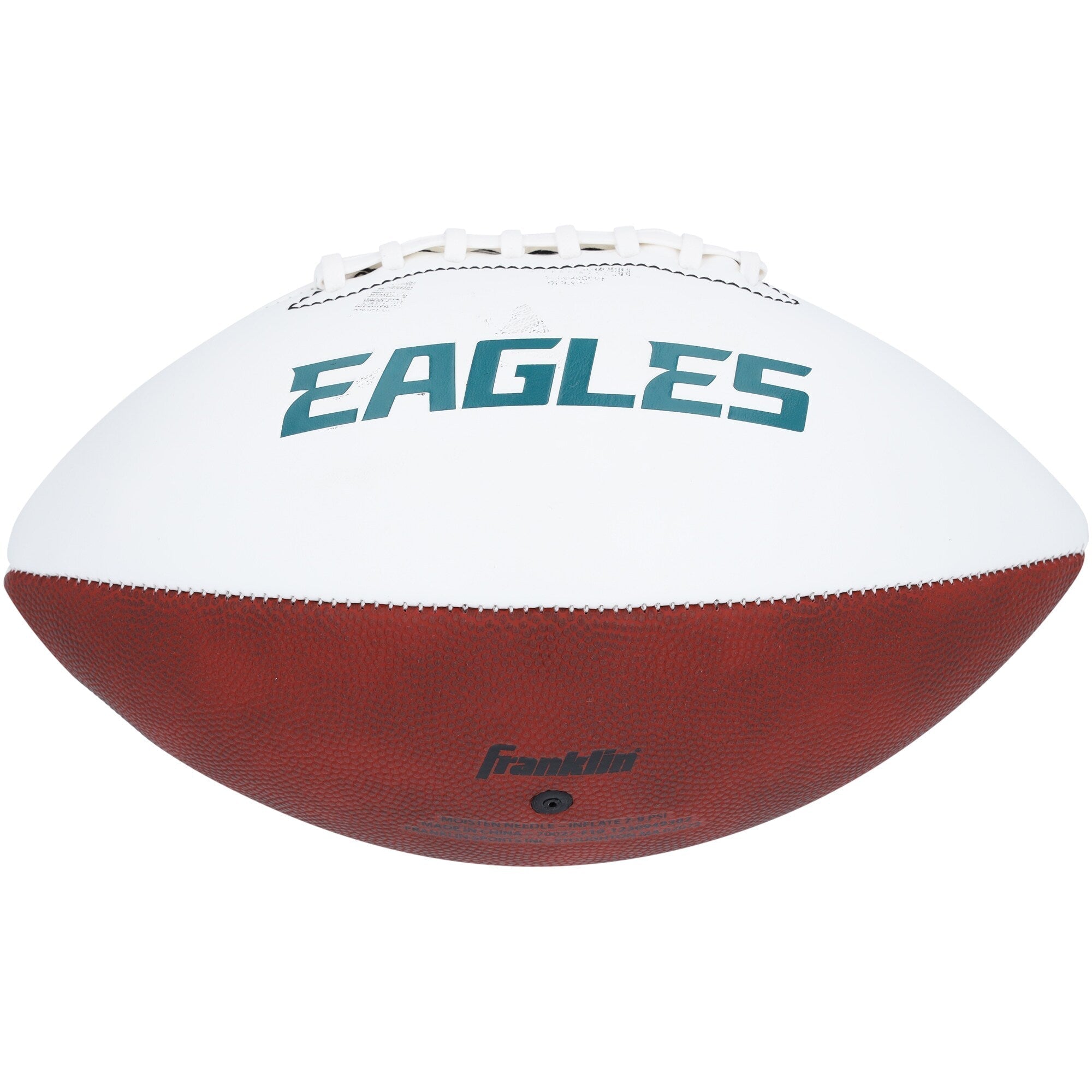 Jason Kelce Philadelphia Eagles Autographed Fanatics Authentic Franklin White Panel Football
