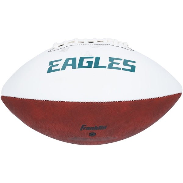 Jason Kelce Philadelphia Eagles Autographed Fanatics Authentic Franklin White Panel Football
