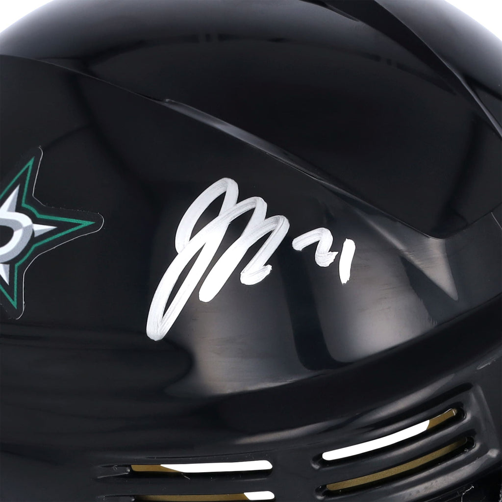 Jason Robertson Dallas Stars Autographed Fanatics Authentic Black Mini Helmet