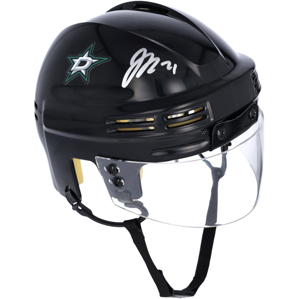 Jason Robertson Dallas Stars Autographed Fanatics Authentic Black Mini Helmet