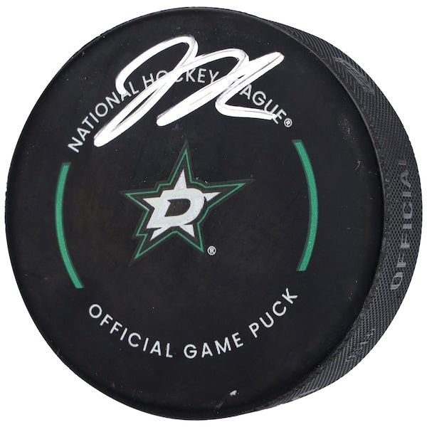 Jason Robertson Dallas Stars Autographed Fanatics Authentic Official Game Puck