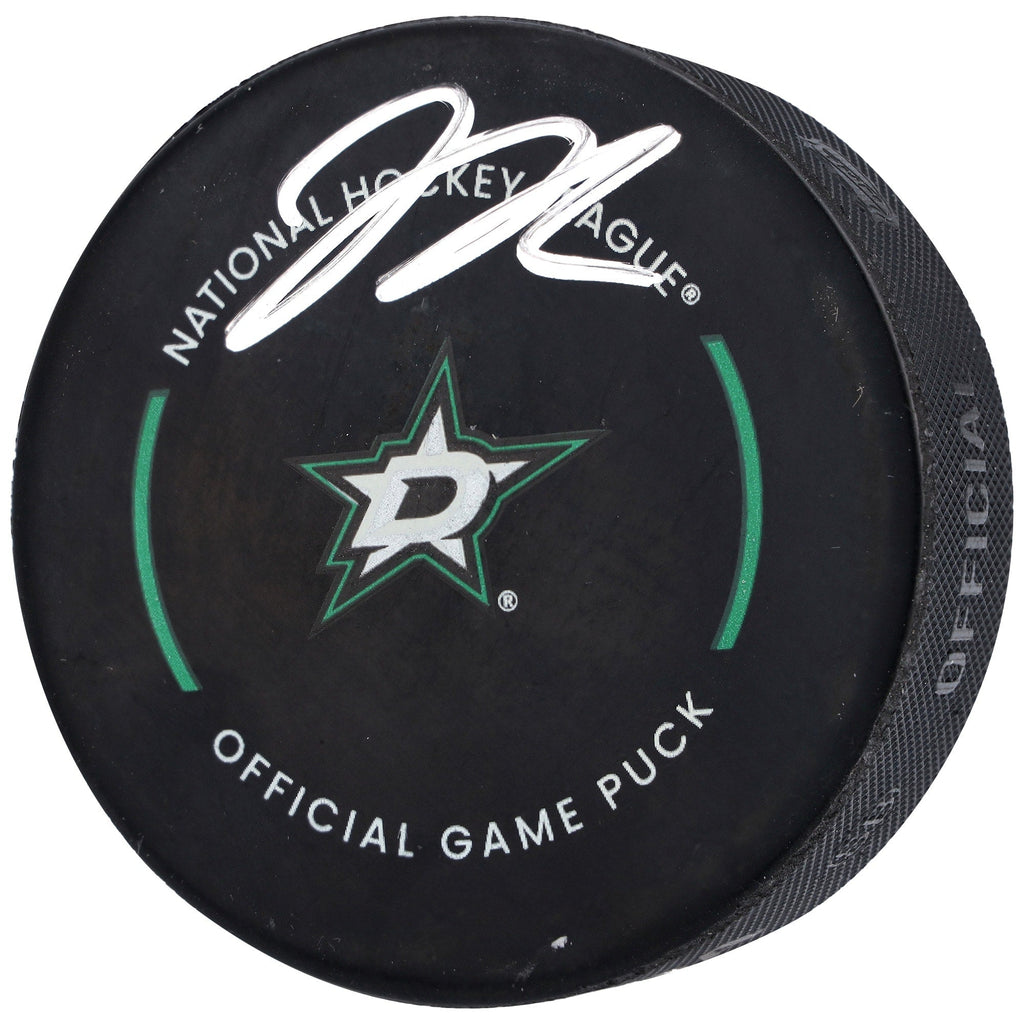 Jason Robertson Dallas Stars Autographed Fanatics Authentic Official Game Puck