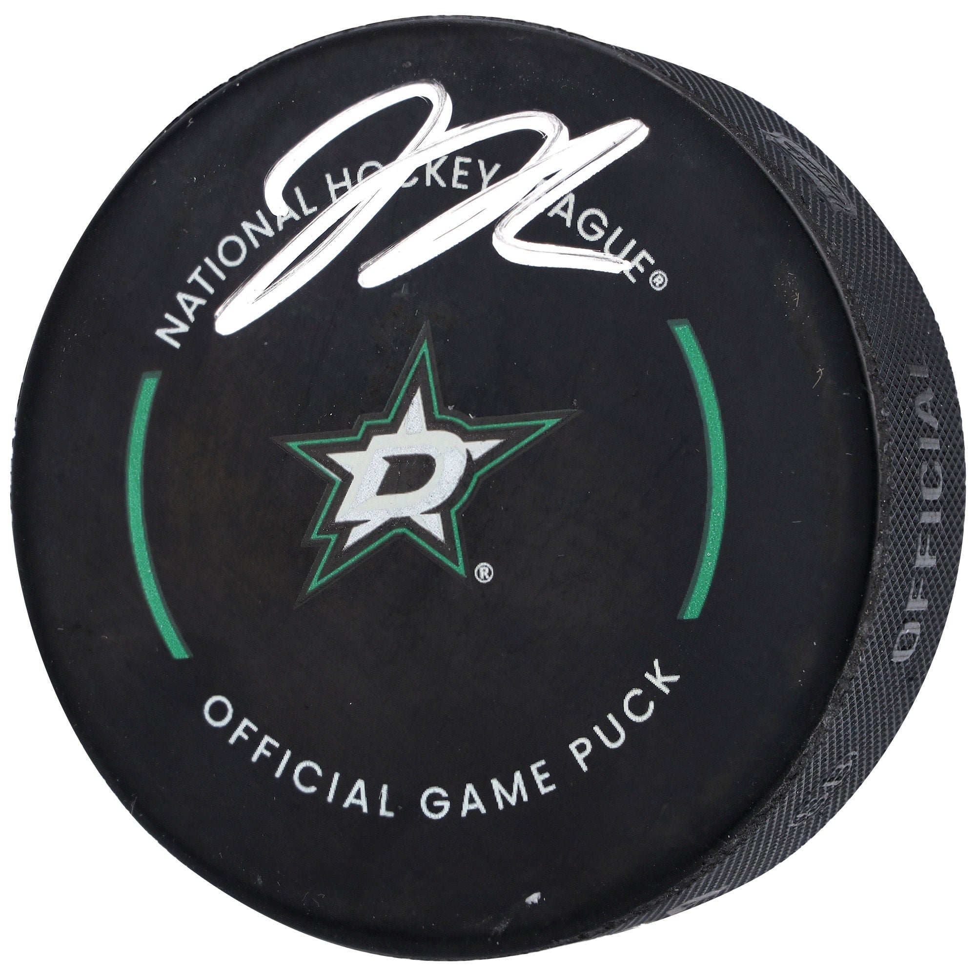 Jason Robertson Dallas Stars Autographed Fanatics Authentic Official Game Puck
