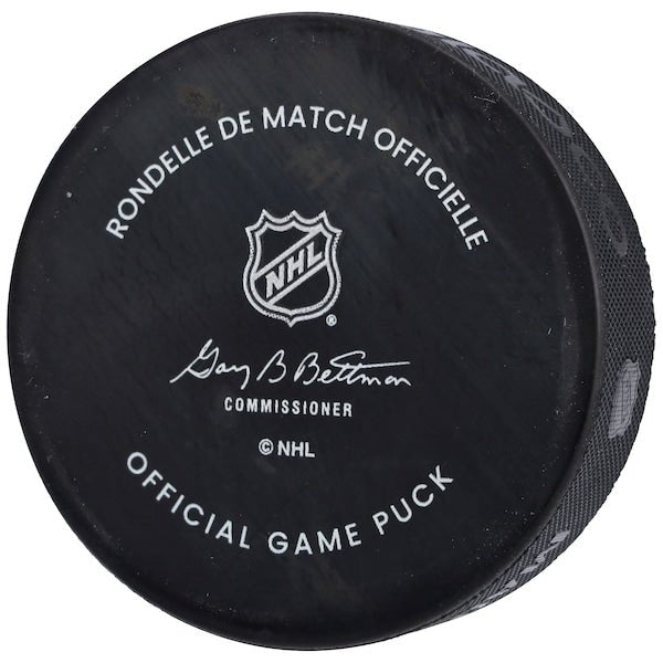 Jason Robertson Dallas Stars Autographed Fanatics Authentic Official Game Puck