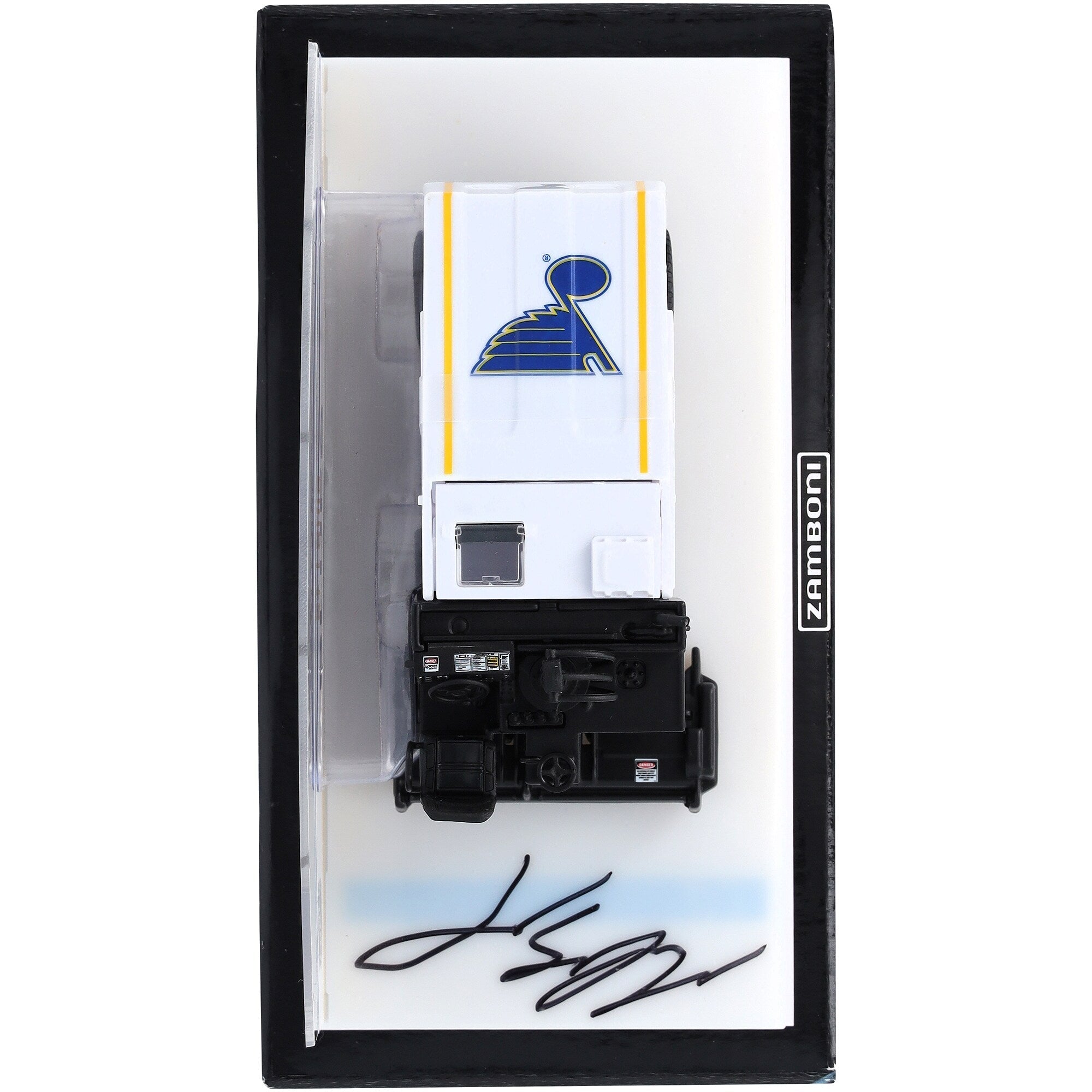 Jimmy Snuggerud St. Louis Blues Autographed Fanatics Authentic 1:43 Scale Die-Cast Zamboni