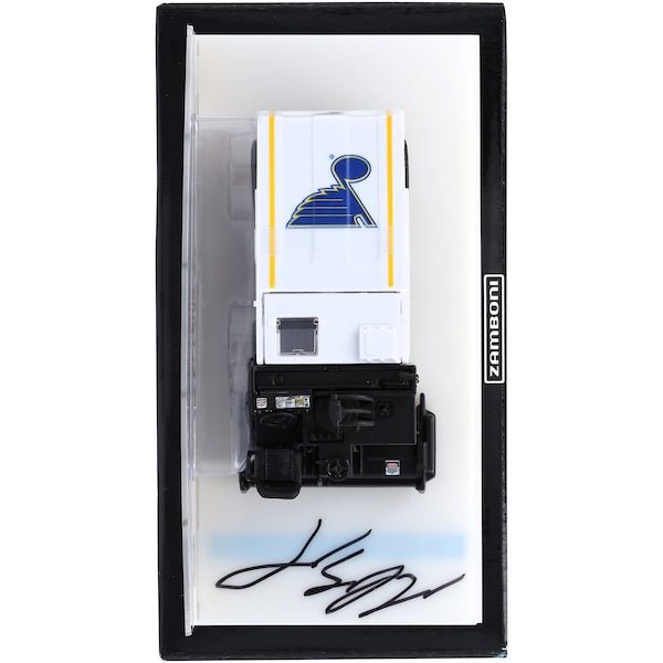 Jimmy Snuggerud St. Louis Blues Autographed Fanatics Authentic 1:43 Scale Die-Cast Zamboni