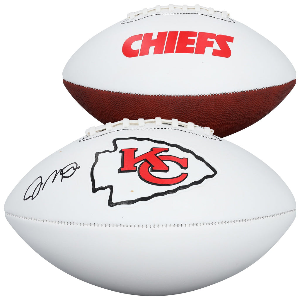 Joe Montana Kansas City Chiefs Autographed Fanatics Authentic Franklin White Panel Football