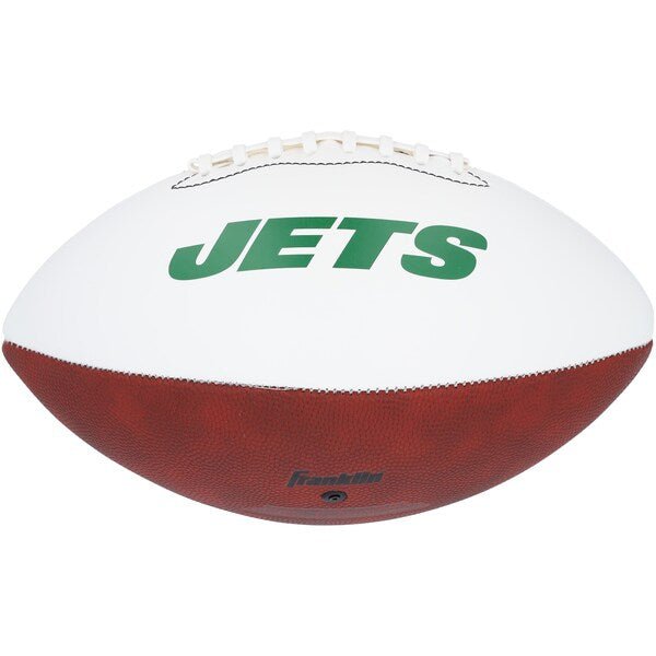 Joe Namath New York Jets Autographed Fanatics Authentic Franklin White Panel Football